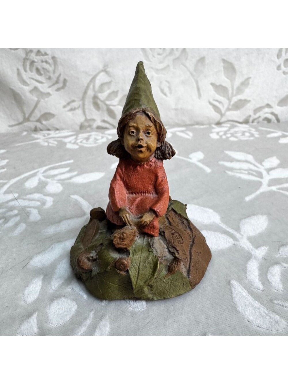Tom Clark Lilibet Turtle Race 1985 Gnome Figurine Artist Signed Collectible